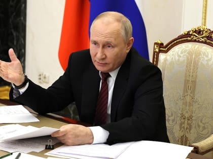 Кремль опубликовал основные заявления Путина на совете по стратегическому развитию и нацпроектам