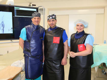 Тобольские врачи впервые выполнили стентирование сонной артерии