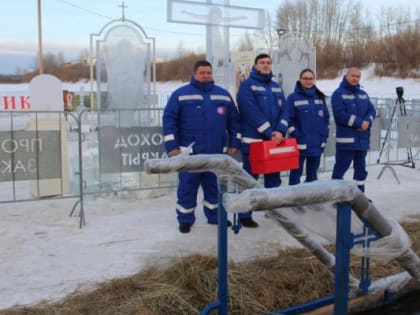 Первый день Крещенских купаний в Тюмени для медиков прошел без происшествий