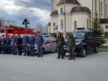 Тюменские росгвардейцы участвовали в межведомственных учениях по ликвидации ЧС