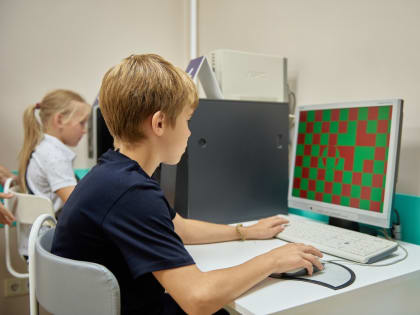 В Тюмени развивается комплексная детская офтальмологическая служба