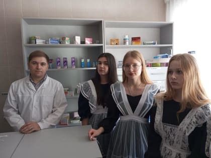 Первый урок Медицинского класса прошел успешно