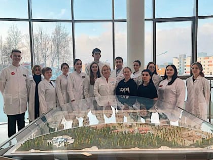 Студенты ТюмГМУ посетили  Радиологический центр ГАУЗ ТО «МКМЦ» Медицинский город»