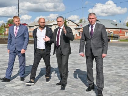 Александр Моор: Аромашевский район динамично развивается