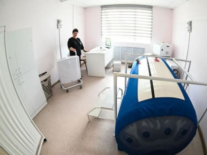 Тюменские реабилитологи учатся работать на новом оборудовании в "Градостроителе"