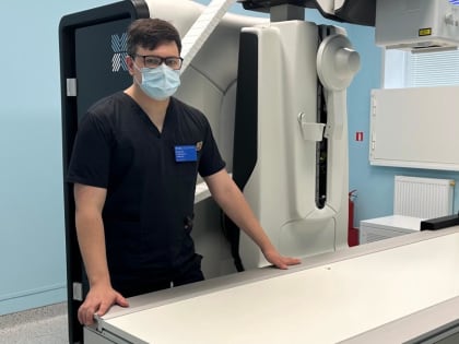 Новый цифровой рентген-аппарат появился в Каскаре