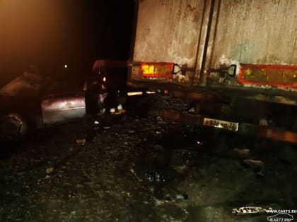 Погибли двое взрослых, ранены двое детей: Chrysler и «Валдай» столкнулись на трассе Тюмень-Ханты-Мансийск