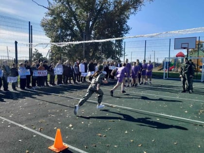 В селе Голышманово появилась новая спортивная площадка