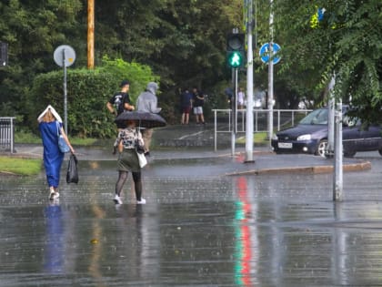 В Тюмени 24 июня ожидается сильный дождь с грозой