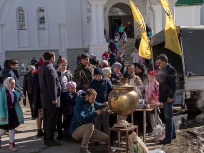 "Двуглавый Орел" принял участие в праздновании Благовещения в Тюмени