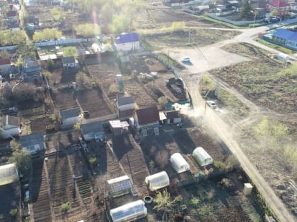 В садоводческих обществах Ишима нарушения выявляют с помощью квадрокоптера