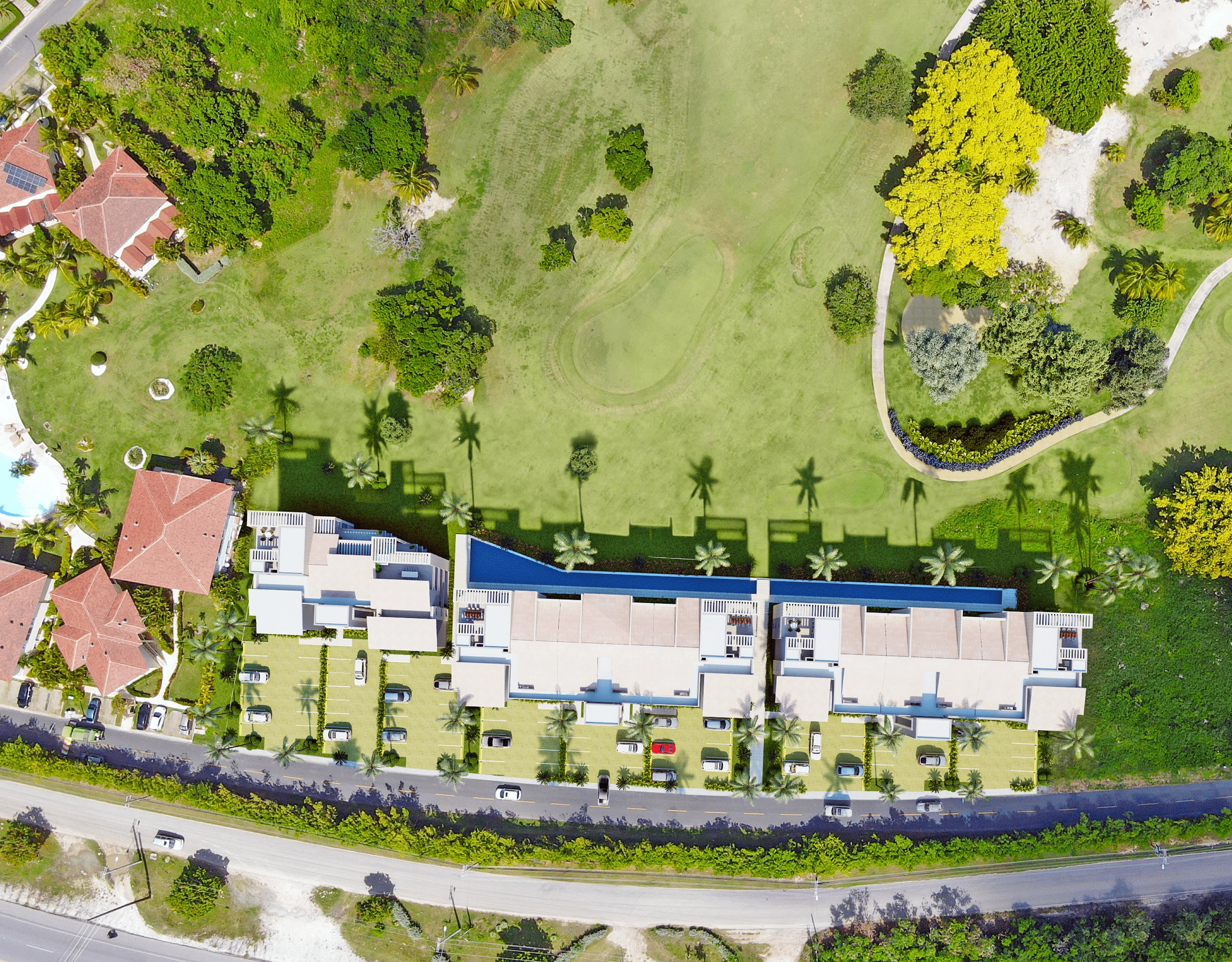 Residencial de apartamentos en el Golf de Cocotal Punta Cana innova Real Estate