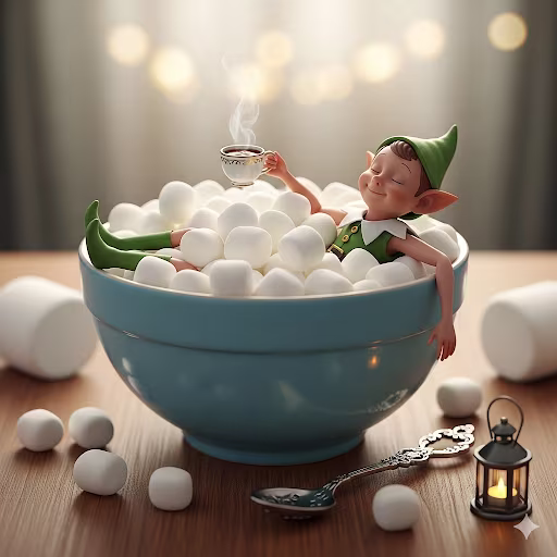 Marshmallow Spa Elf