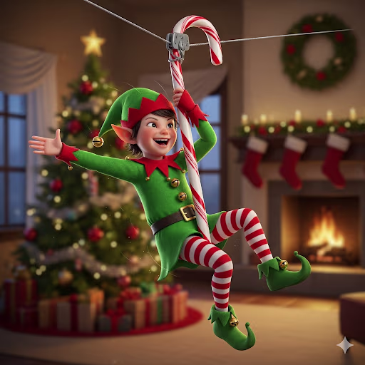 Elf Zip Line