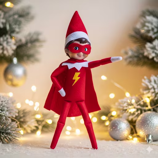 Superhero Elf