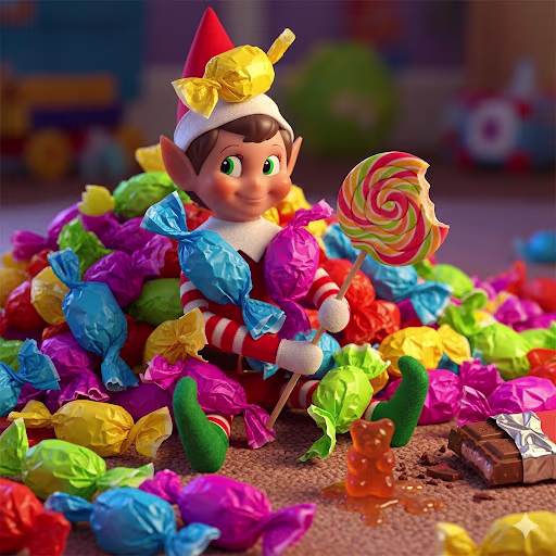 Elf Candy Mess