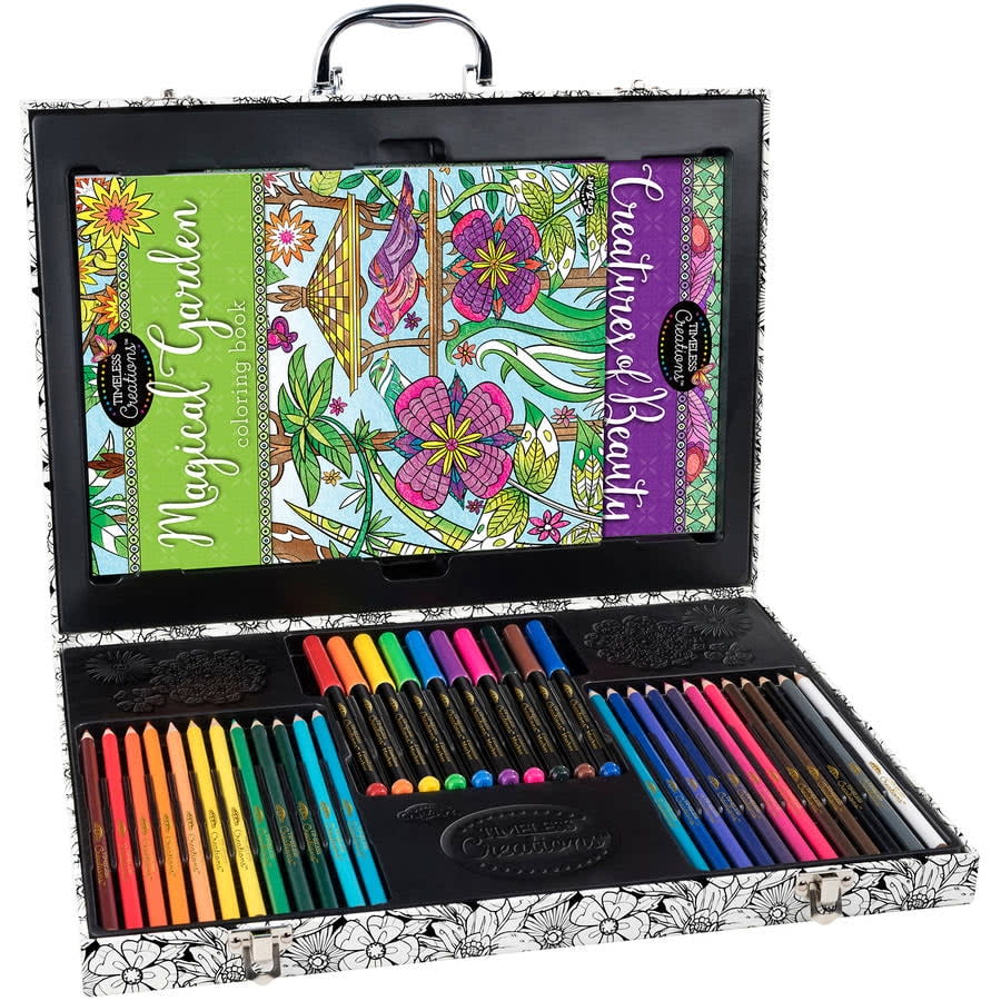 Download Coloring golor set case kids kid adult box drawing creations marker markers big | eBay