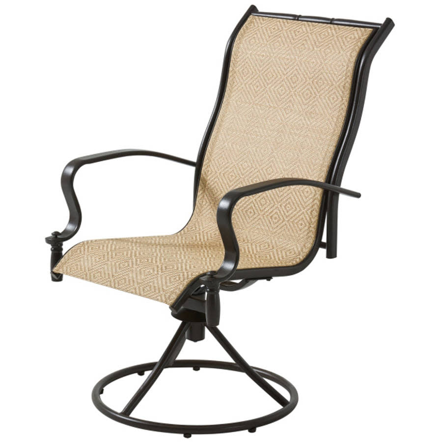 Mainstays Wesley Creek 3-Piece Bistro Set with Swivel ... (900 x 900 Pixel)