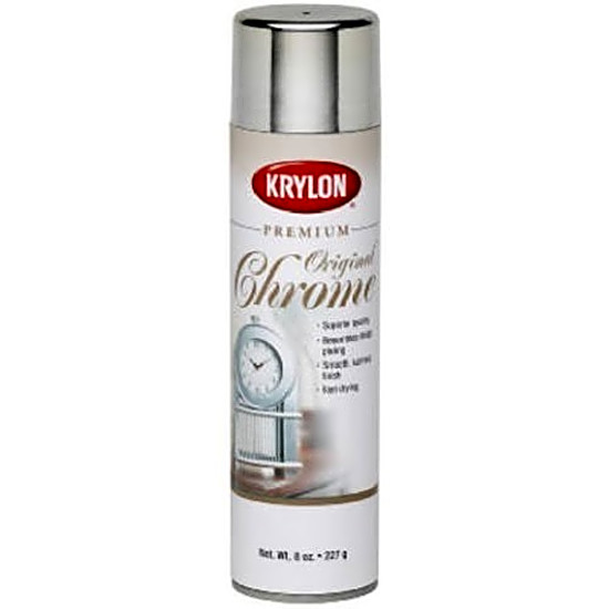 Krylon Original Chrome Metallic Spray Paint 8 oz Fast Drying Acid Free Shipping 724504010104 eBay