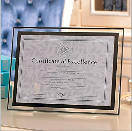 Details About Grade Frame Crystal Glass A4 Photo Diploma Certificate Document Picture Stylish