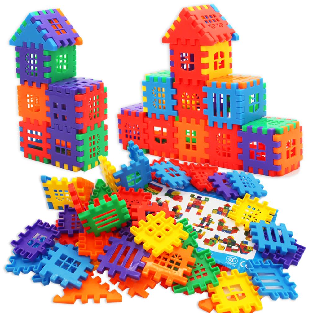 interlocking toy blocks