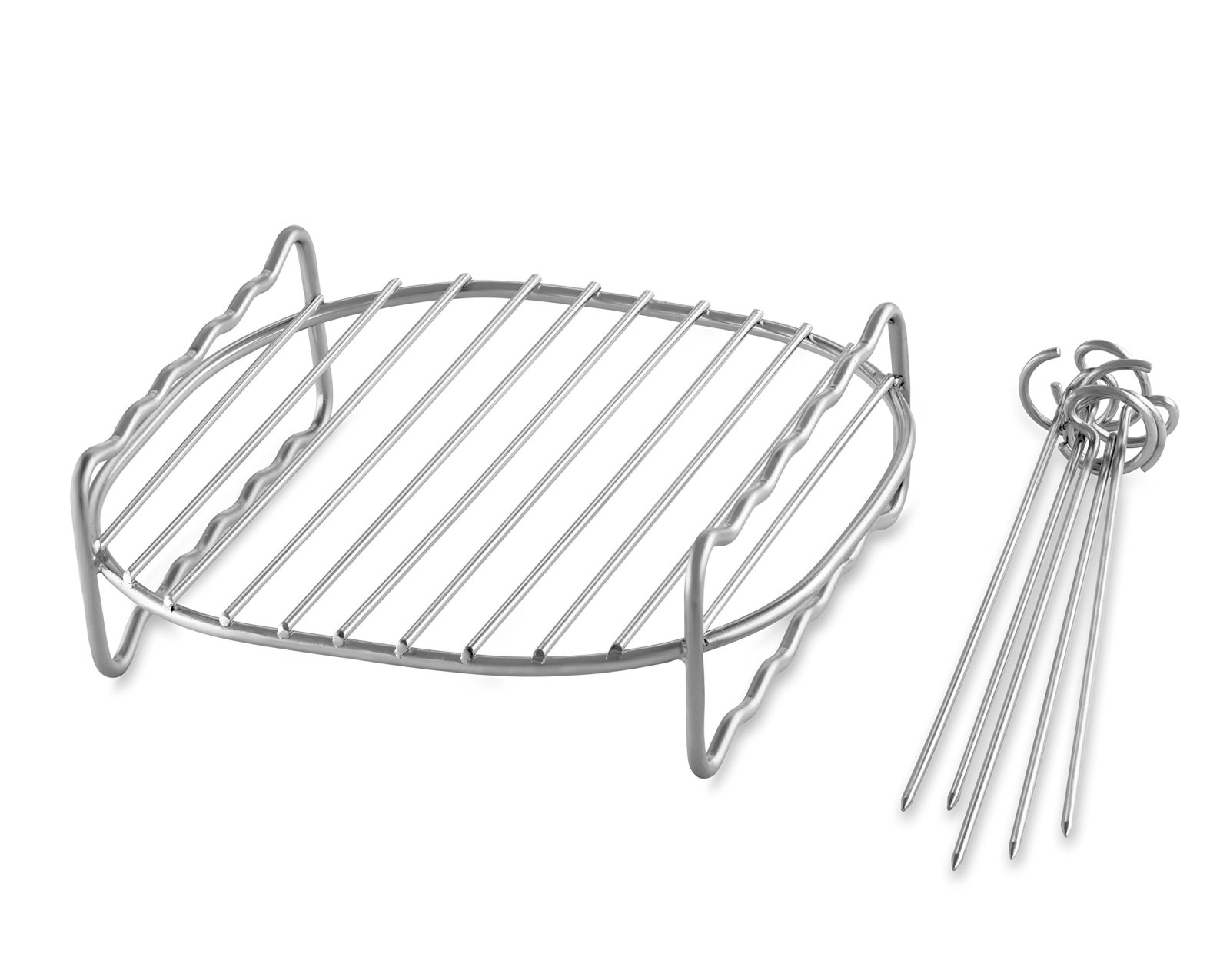 Airfryer Double Layer Rack XL with 5 Skewers Compatible with Philips