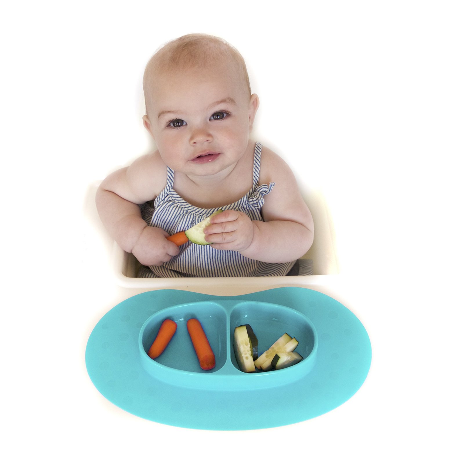 Suction Plate Grip Mat BPA Free Silicone Treat Toddler Baby Parent