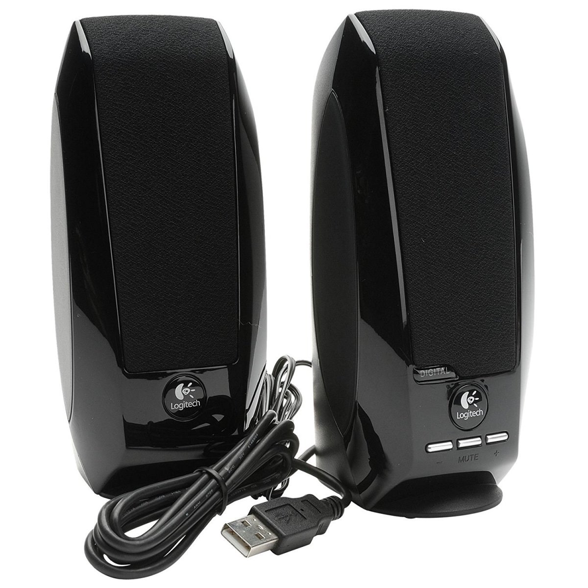 Logitech S150 USB Speakers with Digital Sound, For Computer, Desktop