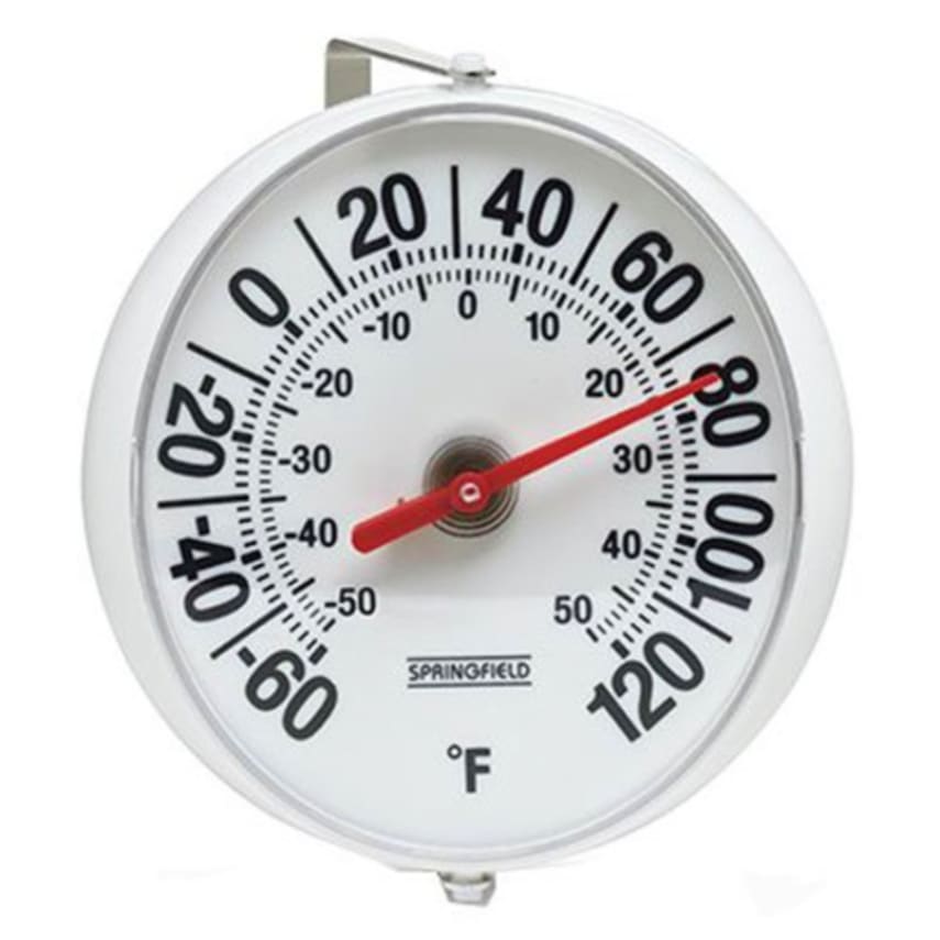 Outdoor Thermometer Large Dial Weather Temperature Patio Wall Garden
