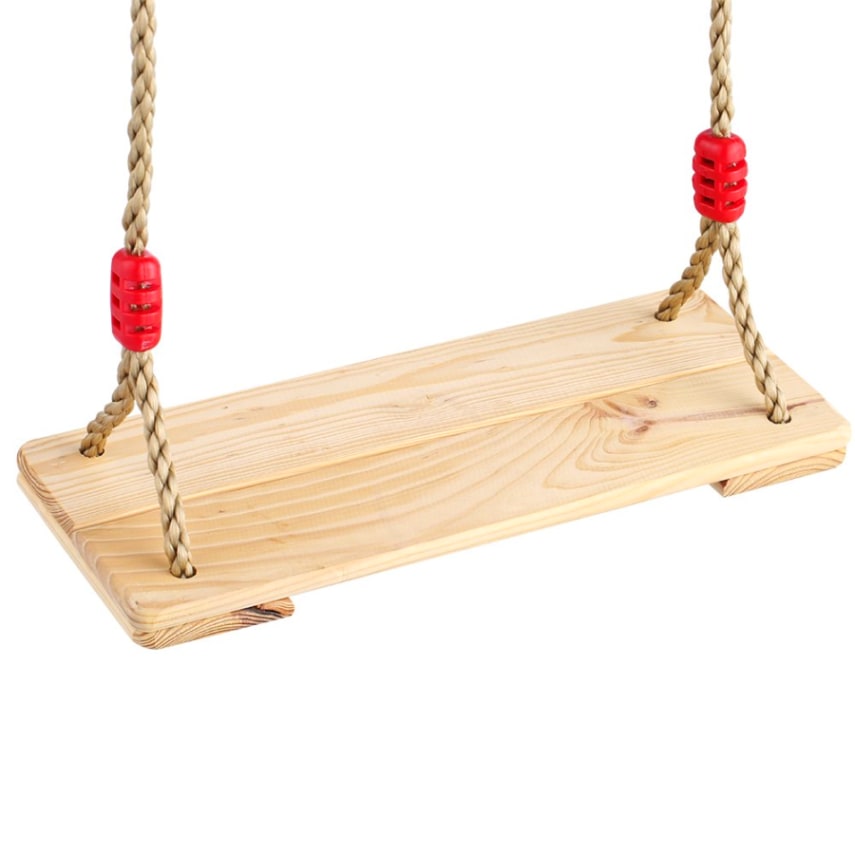 Diy Wood Tree Swing Heavy Duty Children Hanging Seat W 82 2m Rope Diy Wood Tree Swing Heavy Duty Children Hanging Seat W 82