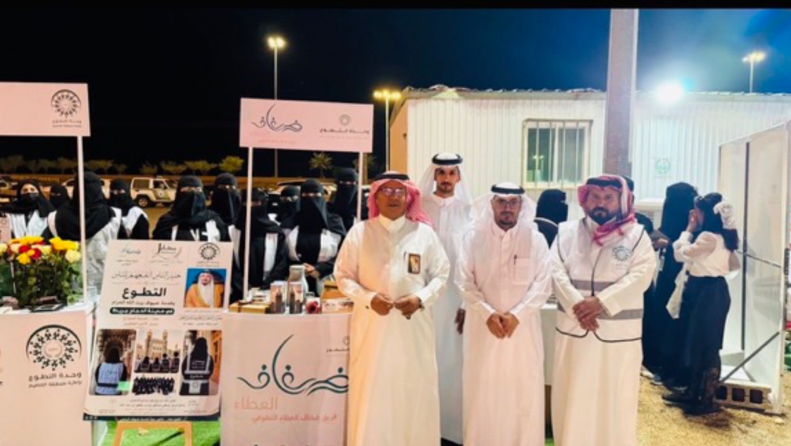 الجواد الرابح يزور فريق ضفاف العطاء التطوعي ويطلع على جهوده في خدمة ضيوف الرحمن