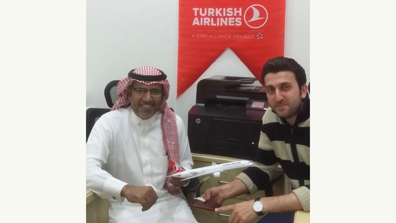 لقاء مهني يجمع الجواد الرابح بإدارة الخطوط الجوية التركية في القصيم ضمن جهود تطوير السياحة