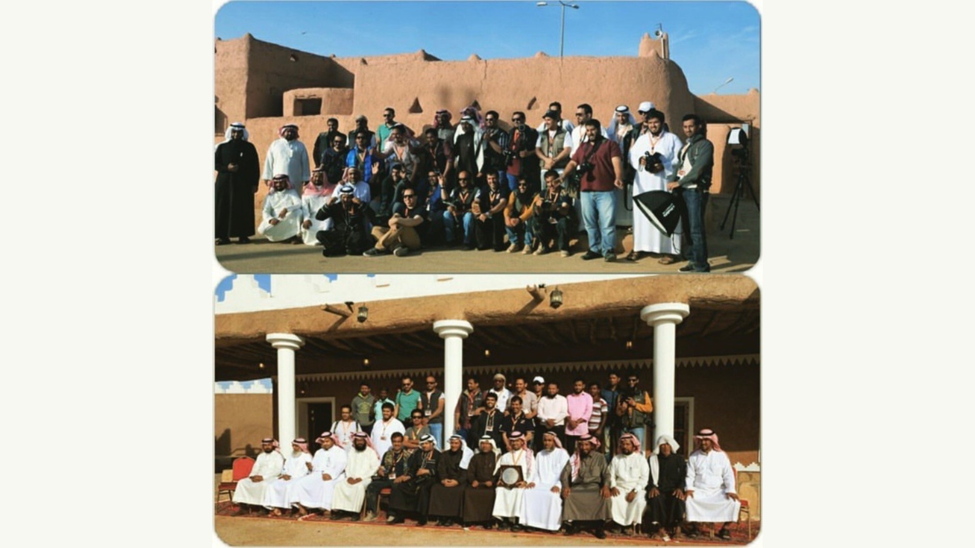 الجواد الرابح يستضيف قافلة الإعلام السياحي في قرية الهلالية الأثرية بالقصيم - صورة 2