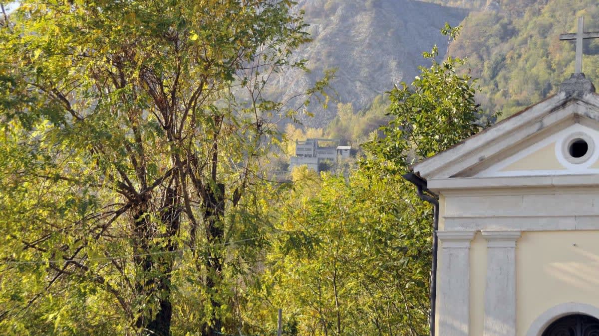 Piloni Teleferica ex Cava di Cemento