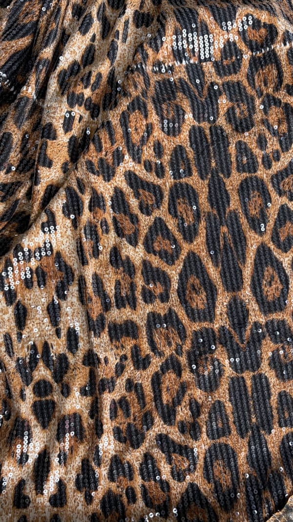 Animal Sequins Lycra