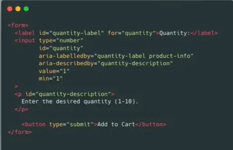 aria label code example