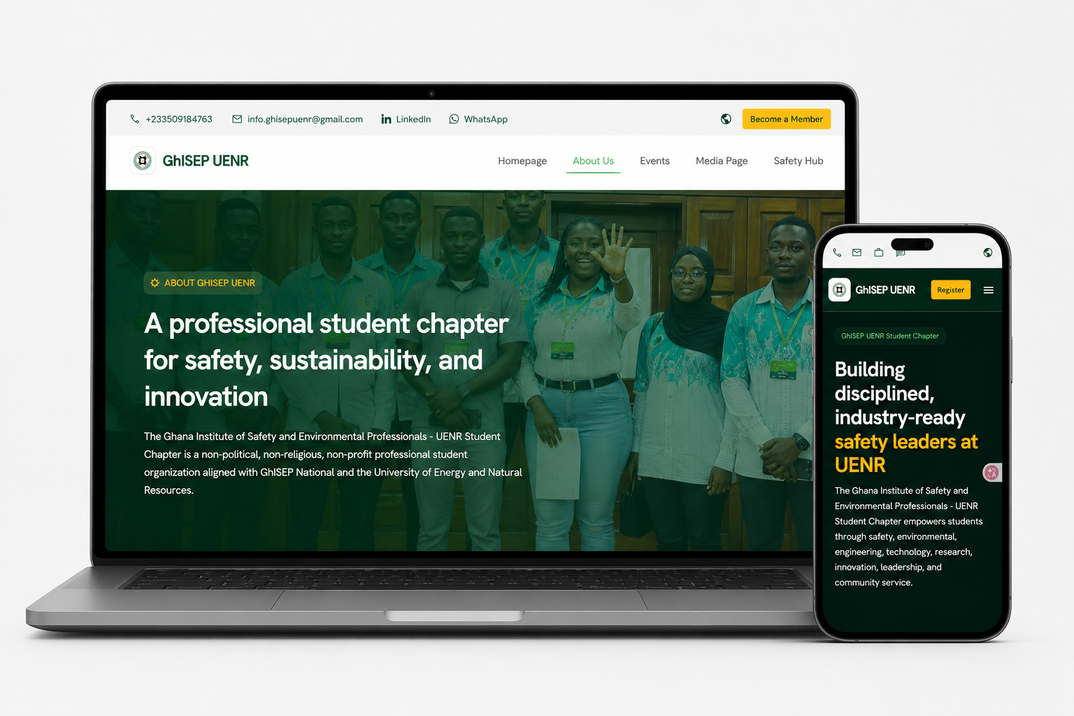 GhISEP UENR Chapter Website
