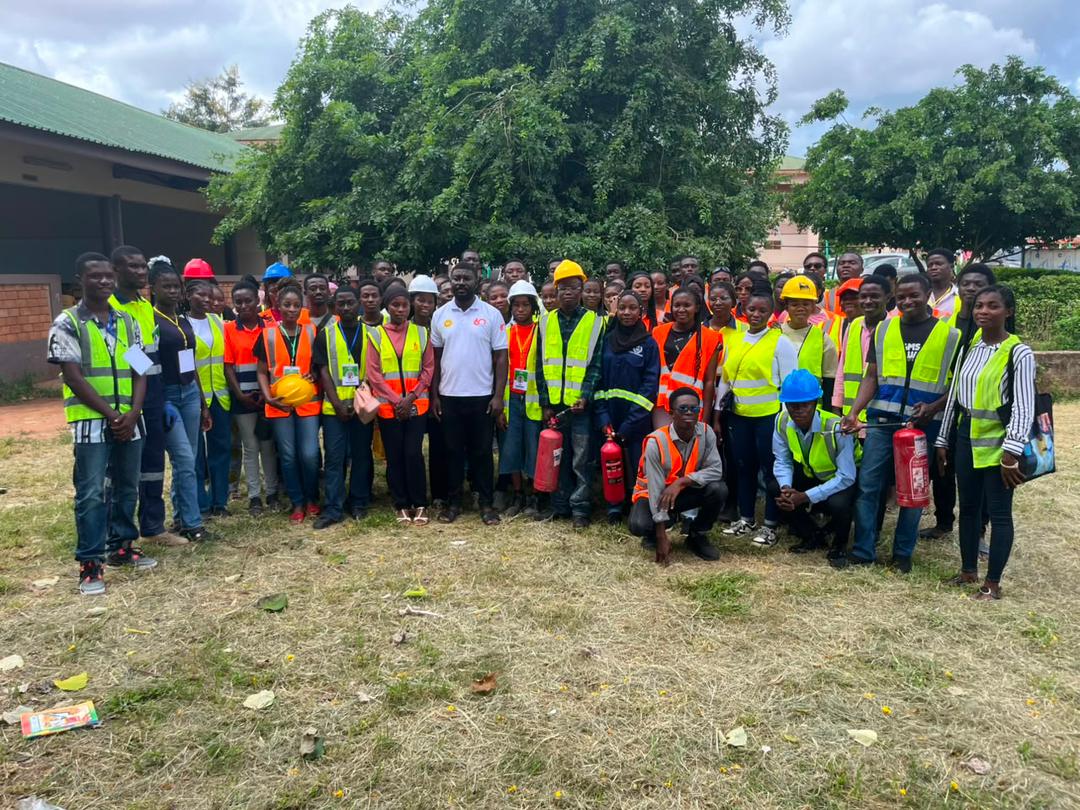 Group Photo After Fire Extinguisher training