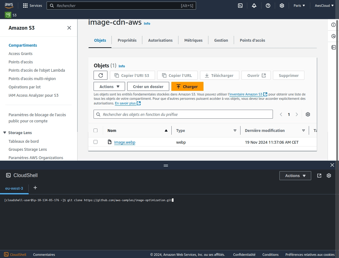 Aws cloudfront image optimisations