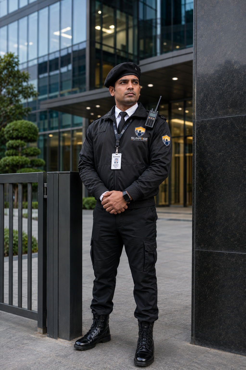 Security officer on duty