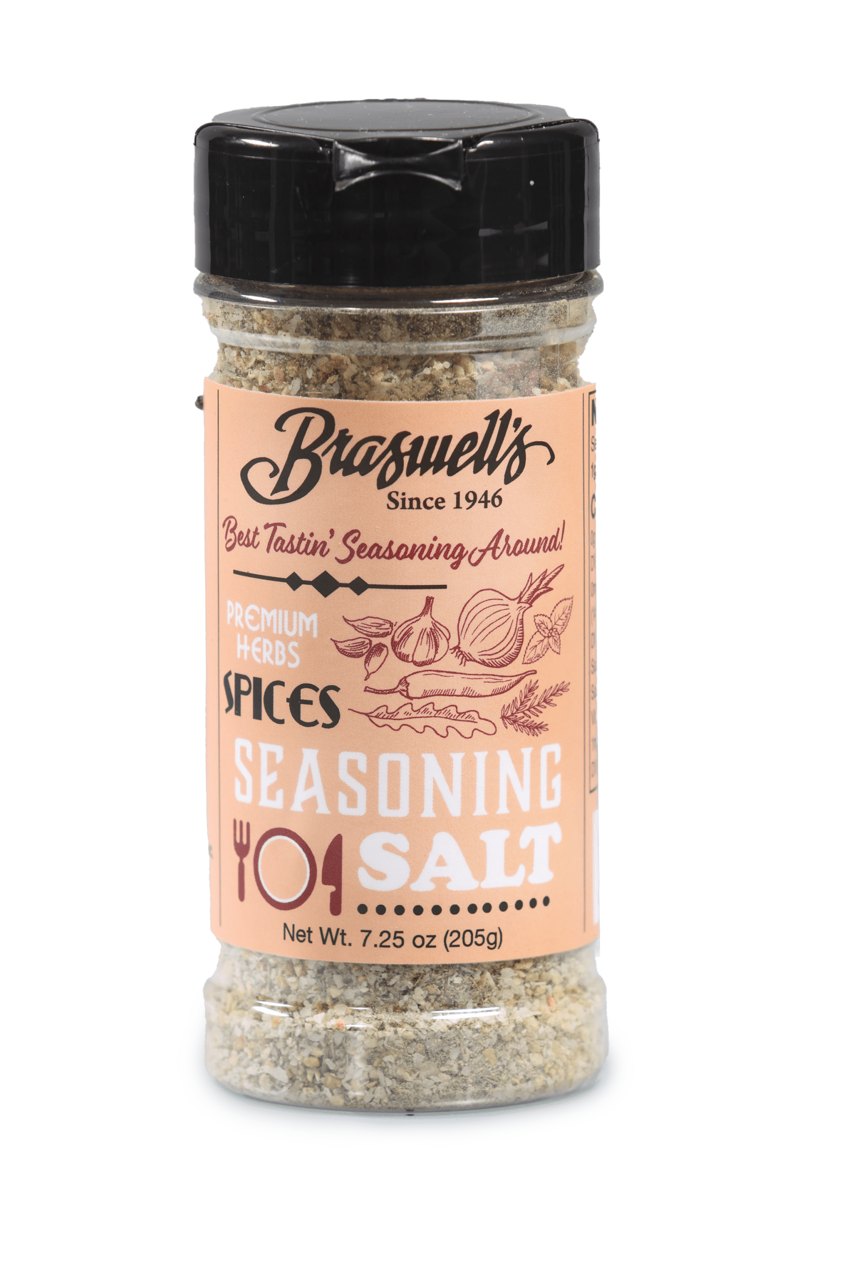 BRASWELL SEASONING SALT 7.25 OZ