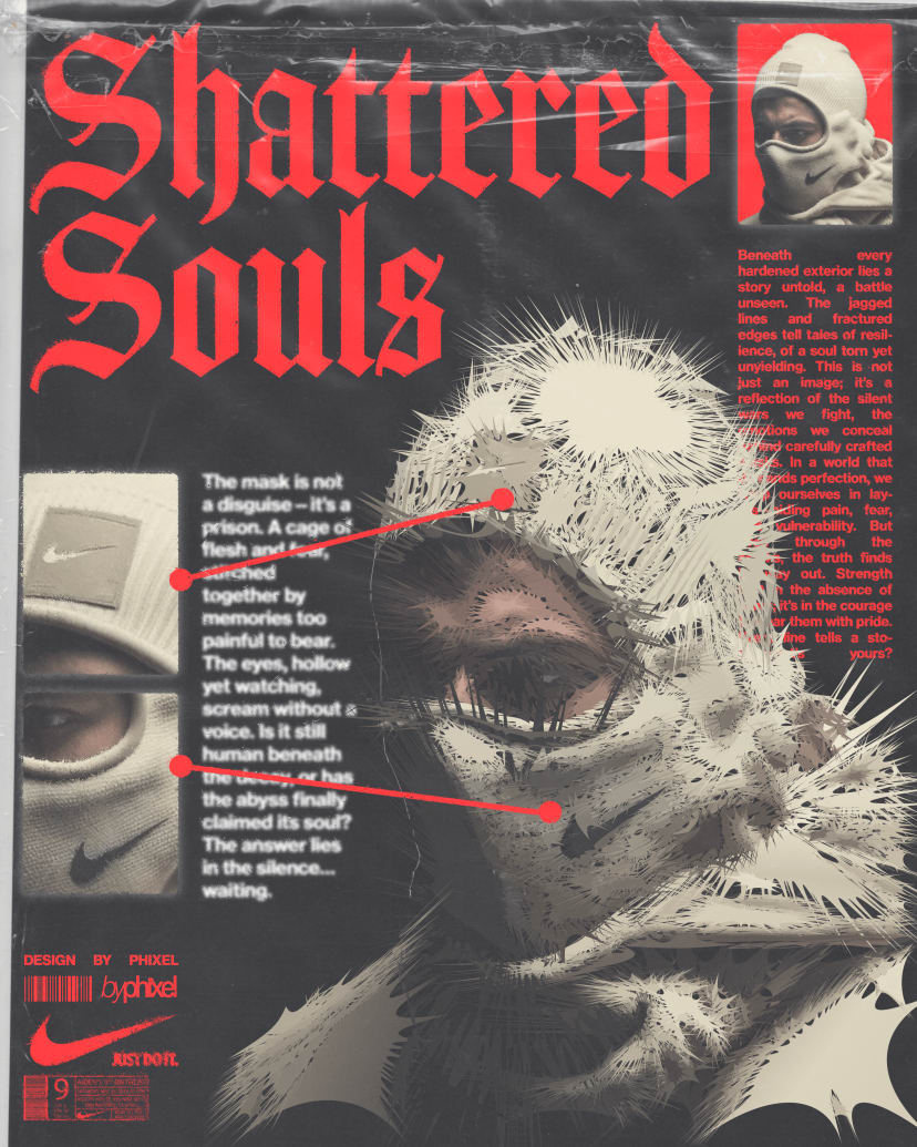 An image of the Brutalism 1 Design.