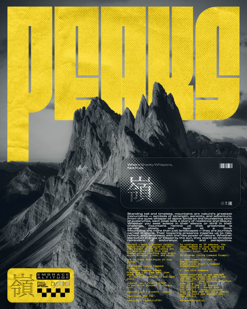 An image of the Brutalism 44 Design.