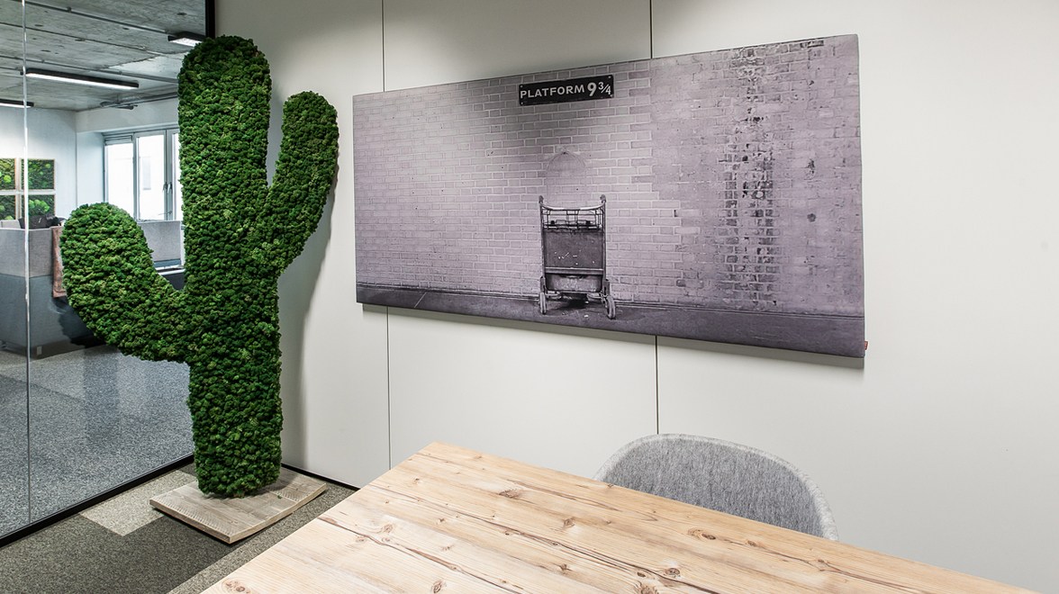 Realisatiefoto van AcoustiPanel Harry Potter
