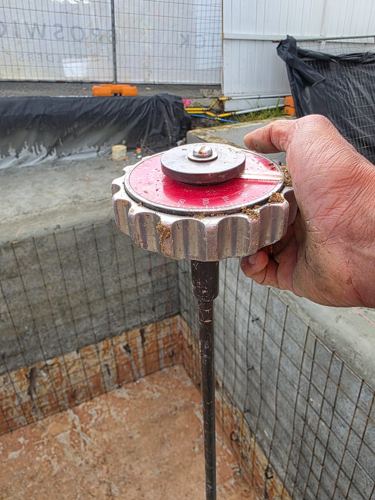 Foundation inspection shear vane PS4