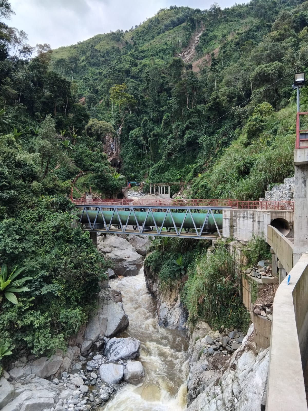 Hydropower energy infrastructure project