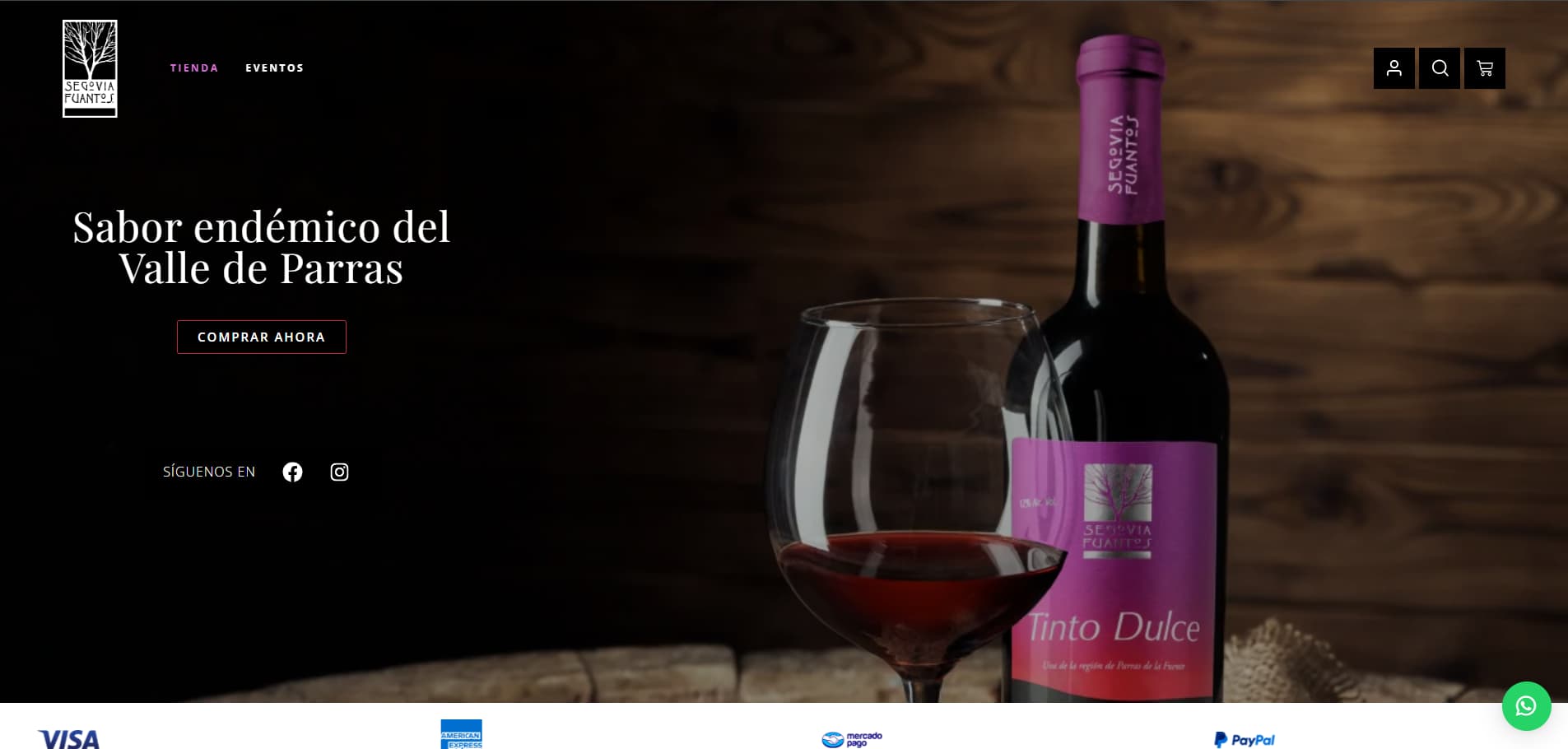 Sitio web Segovia Fuantos