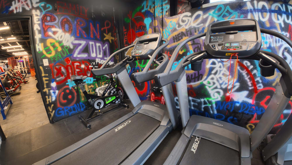 Inside JagStrong Gym, Middletown CT