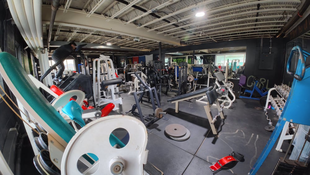 Inside JagStrong Gym, Middletown CT