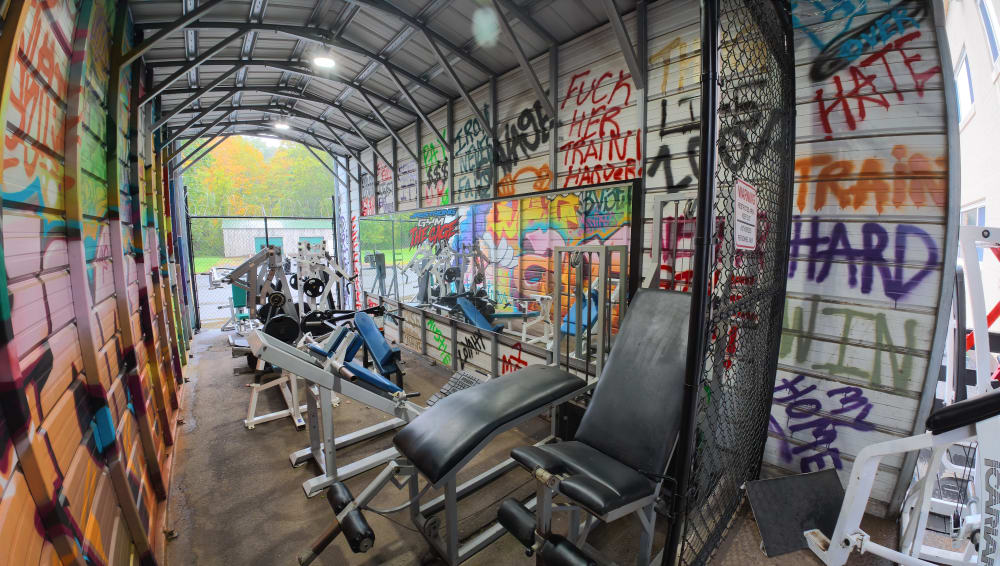 Inside JagStrong Gym, Middletown CT